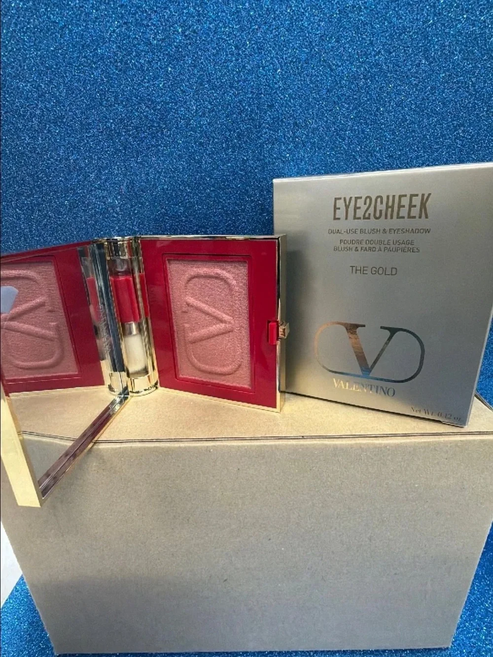 NEW Valentino Eye 2 Cheek Blush & Eyeshadow